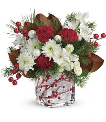 Teleflora's Wondrous Winterberry Bouquet from Backstage Florist in Richardson, Texas